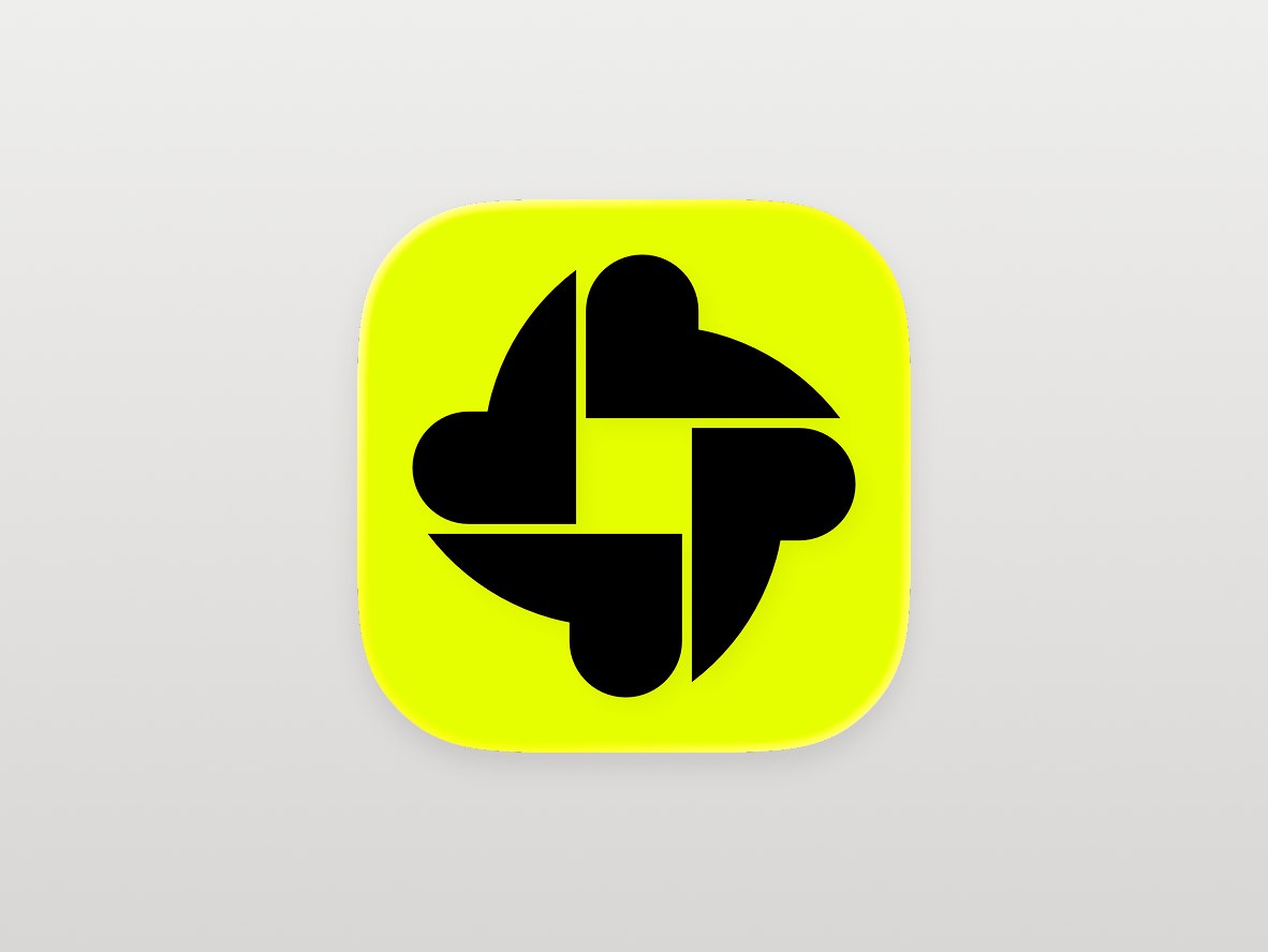 Konto app icon on a soft gray background